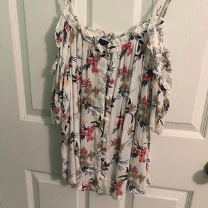 American Eagle Outfitters Off the Shoulder Top